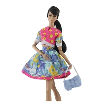 Ensemble de vêtements de poupée princesse fantaisie, jupe et manteau pour Barbie Blyth 1/6 MH CD FR SD Kurhn BJD, accessoires