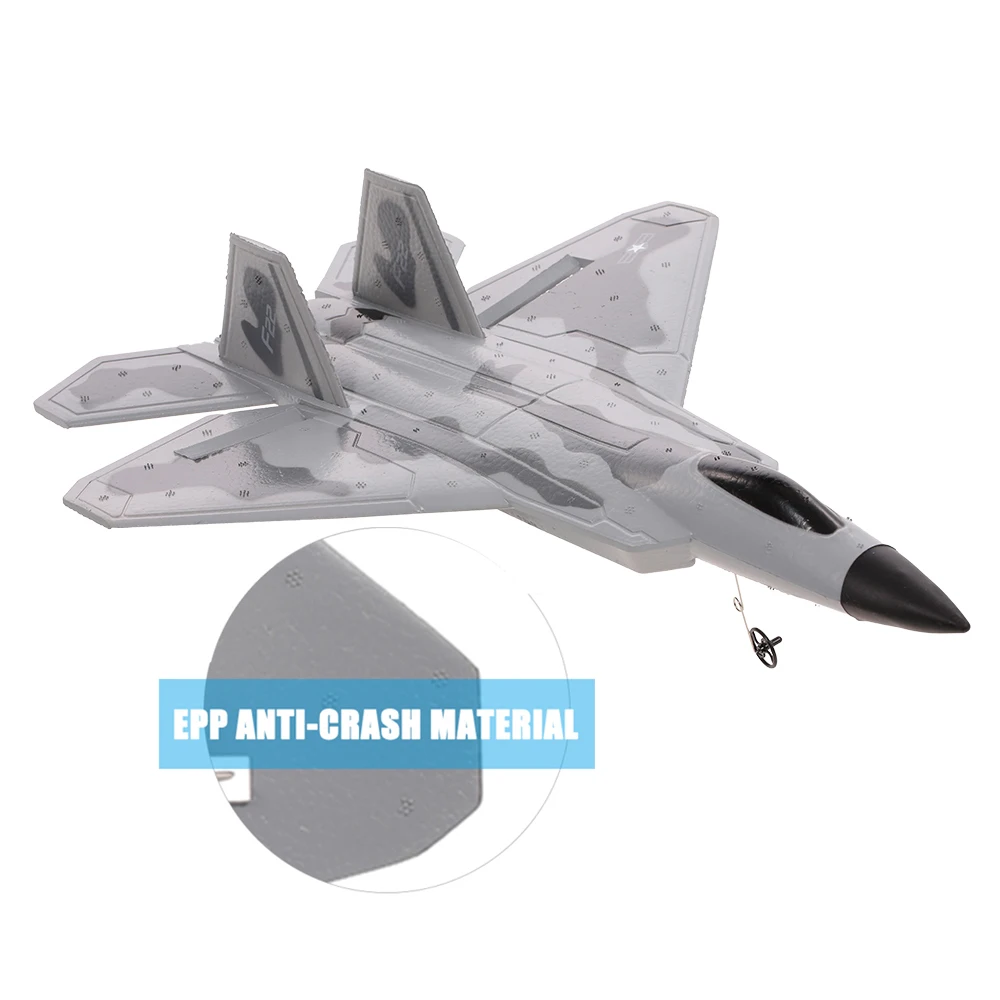 FX822 F-22 Raptor RC модель истребитель самолет 2CH EPP 2,4G пульт дистанционного управления самолет с фиксированным крылом RTF интересные игрушки для детей Подарки