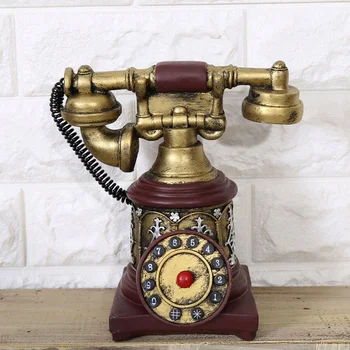 

American retro Telephone model piggy Bank For Money Creative Coin Bank Money Storage Box Adorable Toys Gift Coins Saving Pot