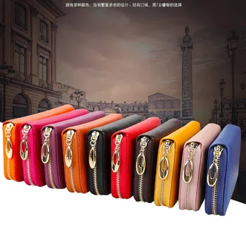 

Women's Leather Wallet Long Creative Women's Wallet Multi-card Card Bag Zipper Handbag