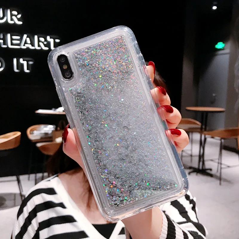 Чехол с динамическим жидким зыбучим песком для Vivo Y12 Y15 Y17 Y19 Y81 Y85 Y91 Y93 Lite Y95 U20 V11i V11 V15