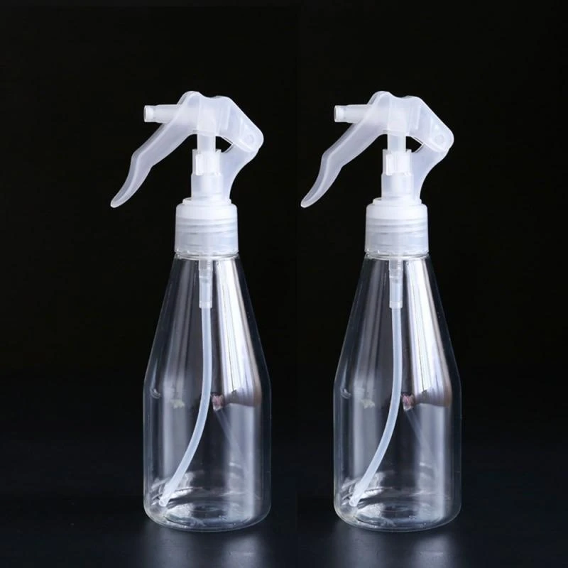 200ML Portable Sprayer Bottle Transparent Plastic Sprayer Refillable Pump Sprayer Garden Sapling Sprayer Watering Spray Tools