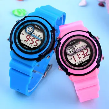 

Sports Watch For Kids Waterproof High Quality Strap Digital Electronic Casual Wrist Kids Sports Watch