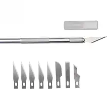 9 лезвия для резьбы по дереву инструменты фрукты еда ремесло скульптурный гравировальный нож скальпель Режущий инструмент для домашнего творчества инструмент для ремонта