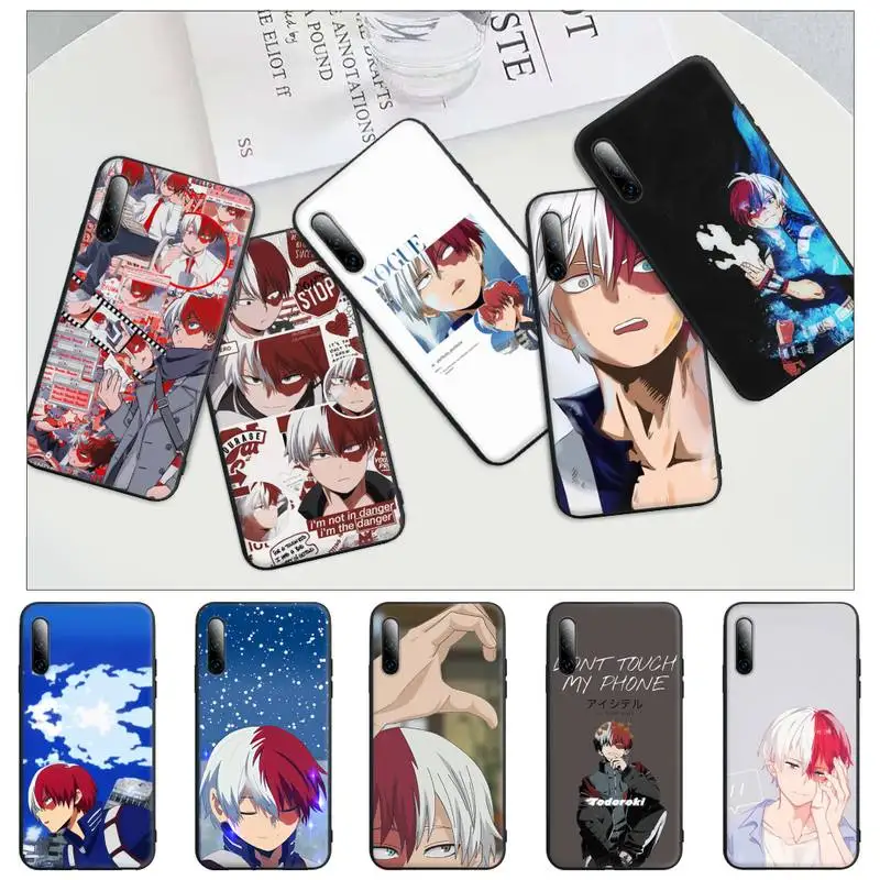 Силиконовый чехол Shoto Todoroki для телефона Huawei Y9 Y7 Y5 Y6 Prime 2019 Y9s Mate 30 20 10 Lite 40 Pro Nova 5t |