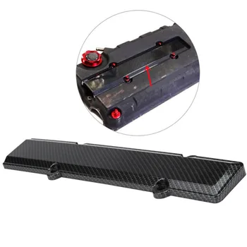 

ABS plastic Spark Plug Cover Car Auto Engine Valve Replacement 1pc Carbon fiber Durable