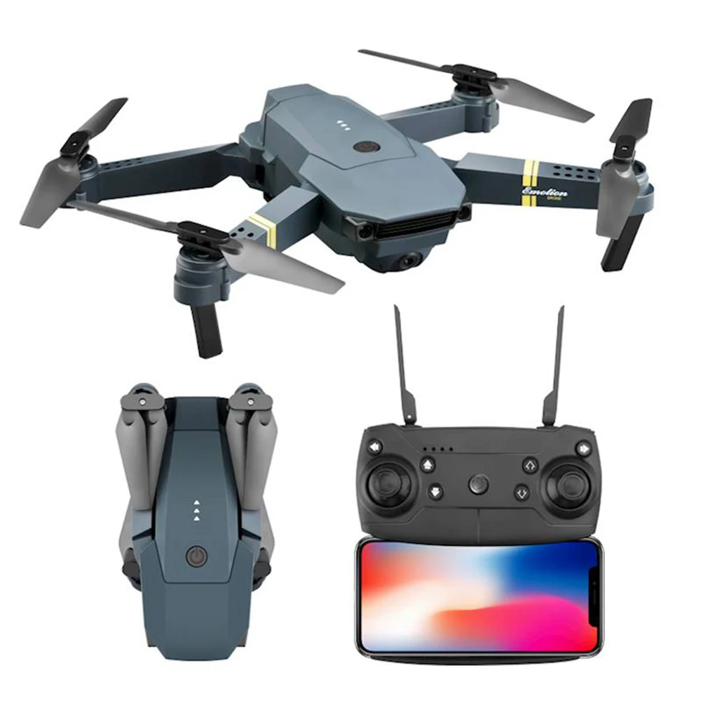

E58 Quadcopter Drone WIFI FPV With Wide Angle Camera High Hold Mode Foldable Arm RC Quadcopter RTF APP Control Helicopter