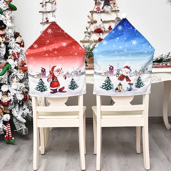 

Christmas decorations faceless dolls creative forest people table flag table cloth scene decoration