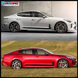 Car Door Side Skirt Sticker For KIA Stinger Auto Body Decor Vinyl Decal Racing Sport Stripes Auto Accessories (2)_副本