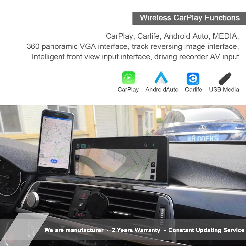 Беспроводная Автоматическая модернизация Apple CarPlay Android для BMW 1 2 3 4 5 6 7