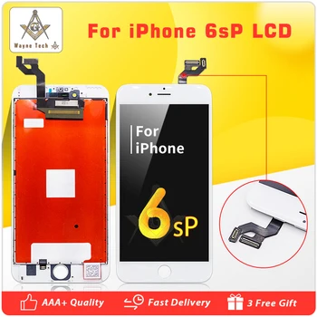 

100PCS/LOT AAA Quality 100% Good Working Replacement For iPhone 6S Plus LCD Digitizer Touch Screen Completed Assembly