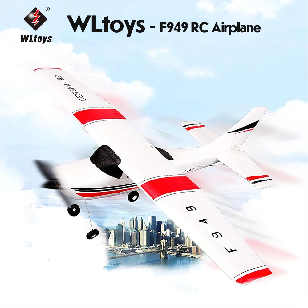 

F949 2.4G 3Ch Fixed Wing Plane Outdoor RC Airplane Electirc Aerial Aircraft RC Model Flight Remote Control Toys Gifts