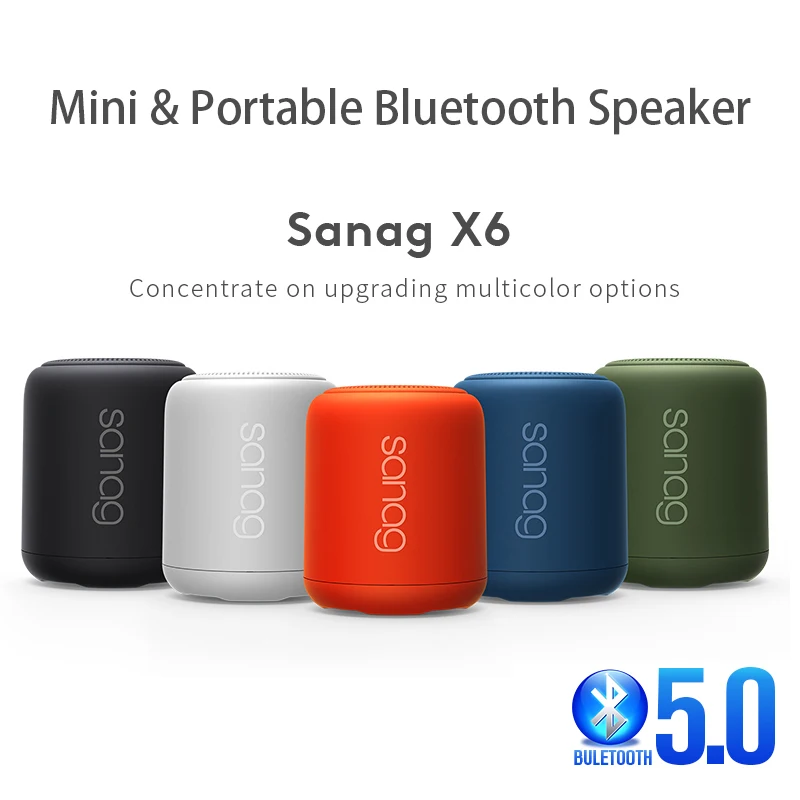 Портативная Bluetooth-Колонка X6S IPX5 18 часов работы | Электроника