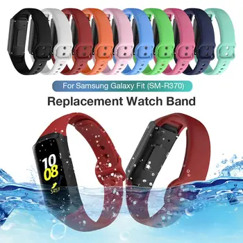 

Bracelet Loopback Strap For Samsung Galaxy Fit SM-R370 Multicolor Silicone Watch Band Straps Replacement Band