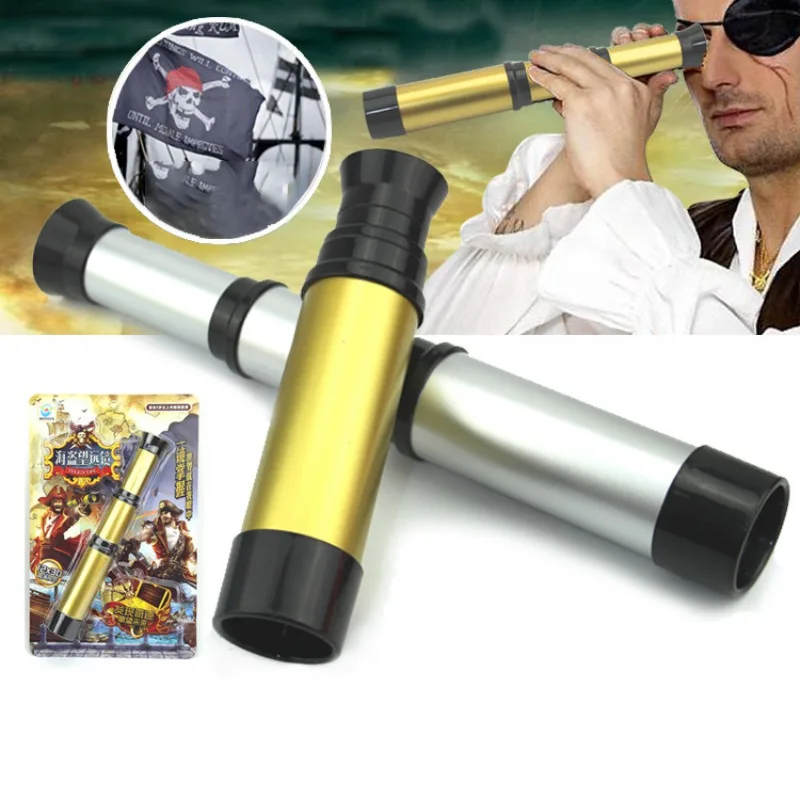 35 мм пиратский телескоп Zoomable карманный Монокуляр Spyglass Ручной Телескоп для детей на открытом воздухе Кемпинг Туризм Охота