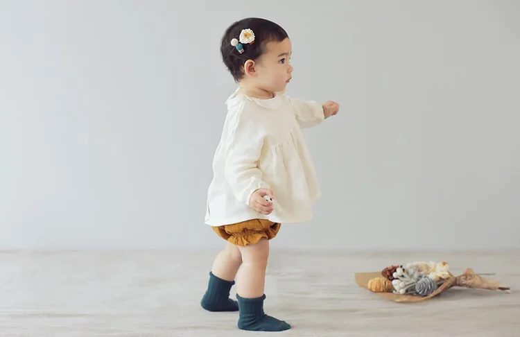 Minkymom/детская одежда из Южной Кореи; хлопковые двухслойные газовые брюки для маленьких мальчиков и девочек; треугольные брюки