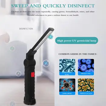 

Ultraviolet UV Sterilizer Light Foldable Sterilization Lamp Ultraviolet Light For Disinfect Kill Mites Mites Lights Germicida