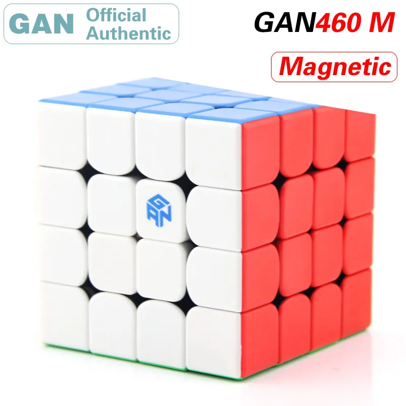 

GAN 460 M Magnetic 4x4x4 Magic Cube 4x4 460M/GAN460M Cubo Professional Neo SpeedCube Puzzle Antistress Toys For Children