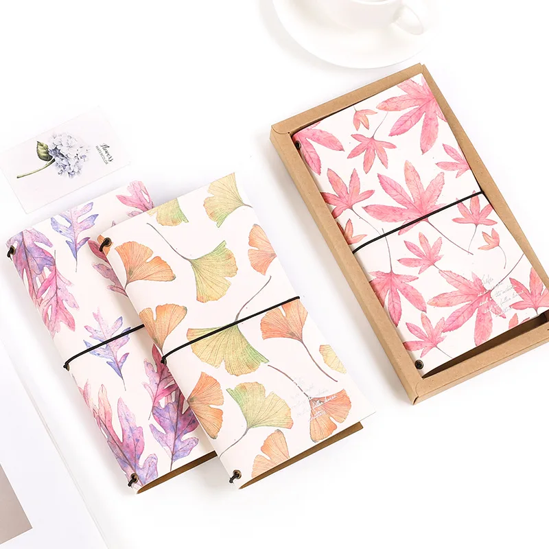 Простой бандажный блокнот для путешествий портативный многофункциональный с