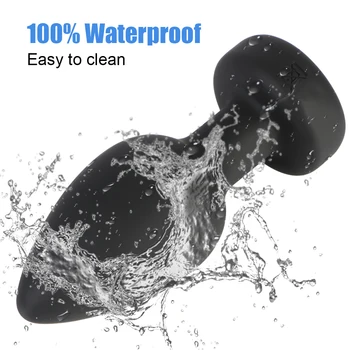 OLO 10 Frequency Butt Plug Anal Plug Vibrator Prostate Massage Sex Toys for Women Men Gay Adult Products Wireless Remote Control 5