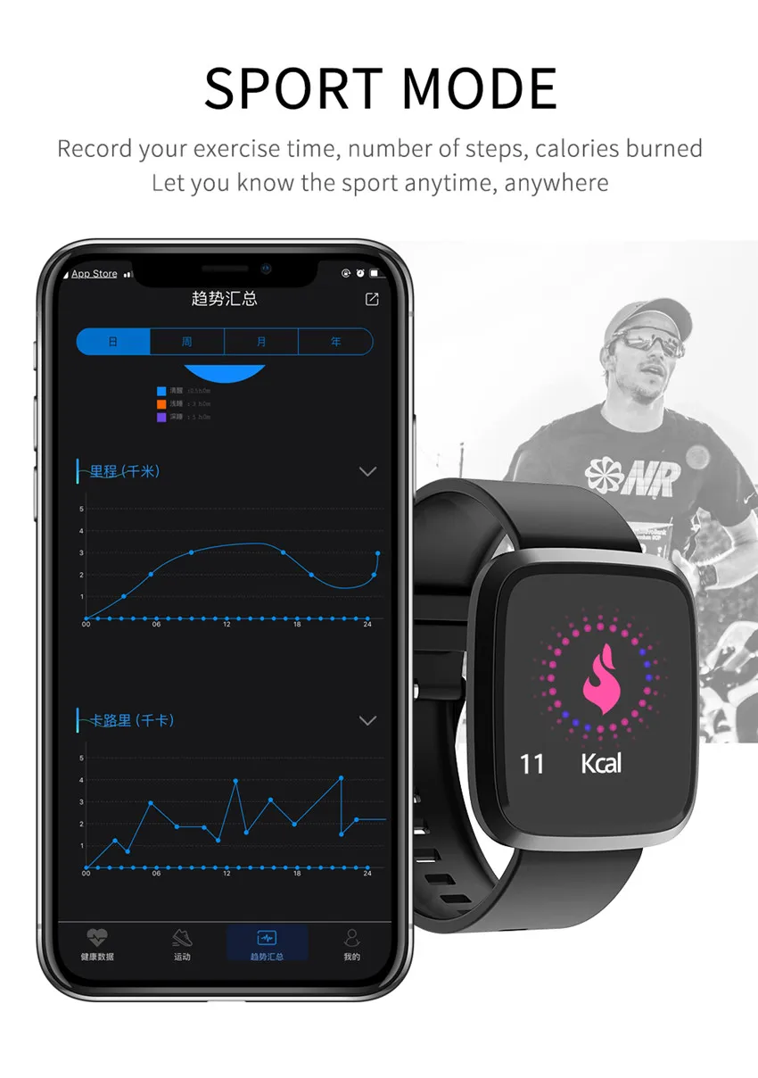 xiaomi mi band 4 apple smart watch  (5)