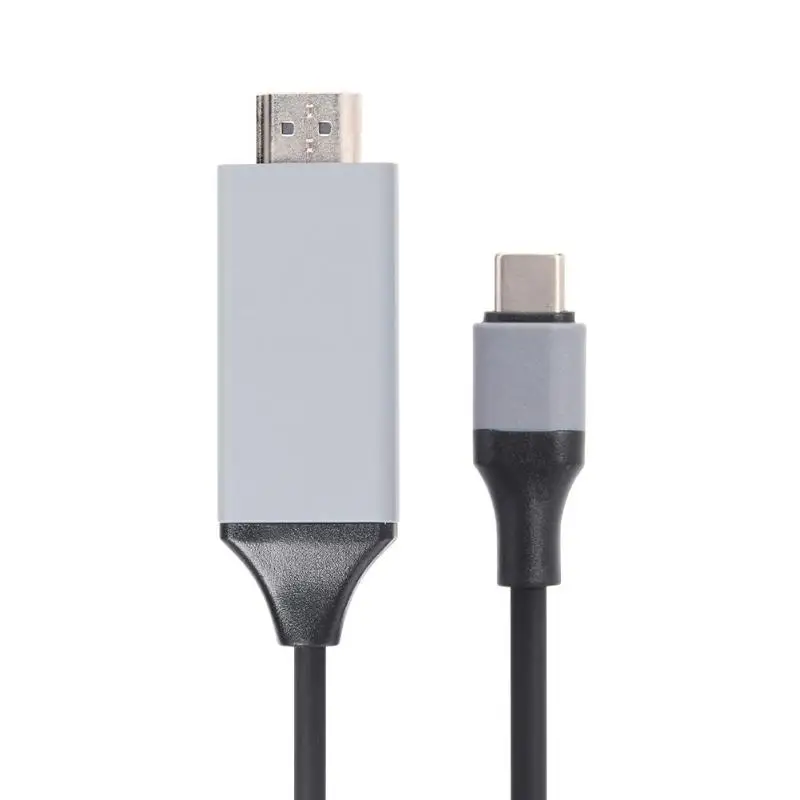 2 м тип c USB C HDMI кабель 4 к 30 Гц Высокое качество Прочность Портативный безопасности