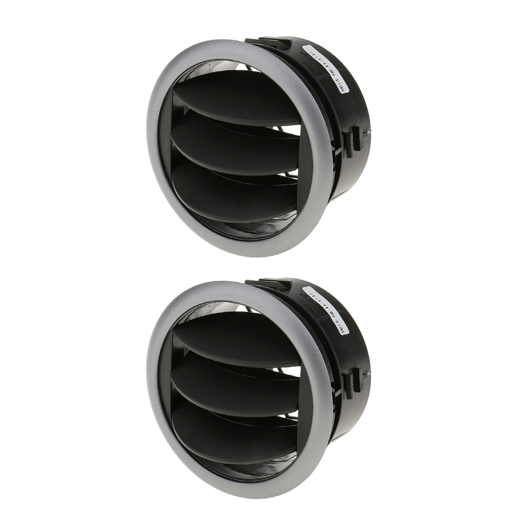 2x 360 AirConditioner Outlet Vent Grille Deflector Dash For 05-13 Suzuki SX4