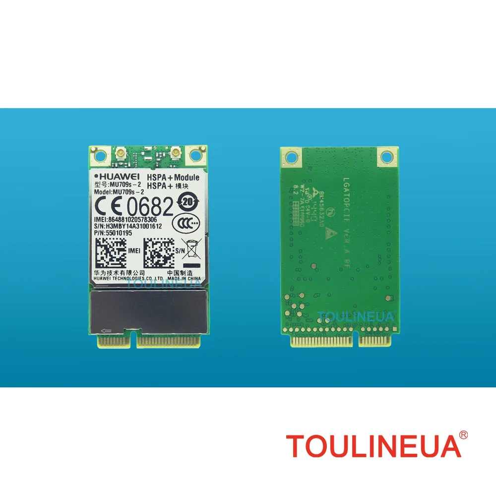 

Новая беспроводная сетевая карта MU709s-2 MU709 Mini PCIe UMTS/HSPA + 900/2100 МГц 3G WAN