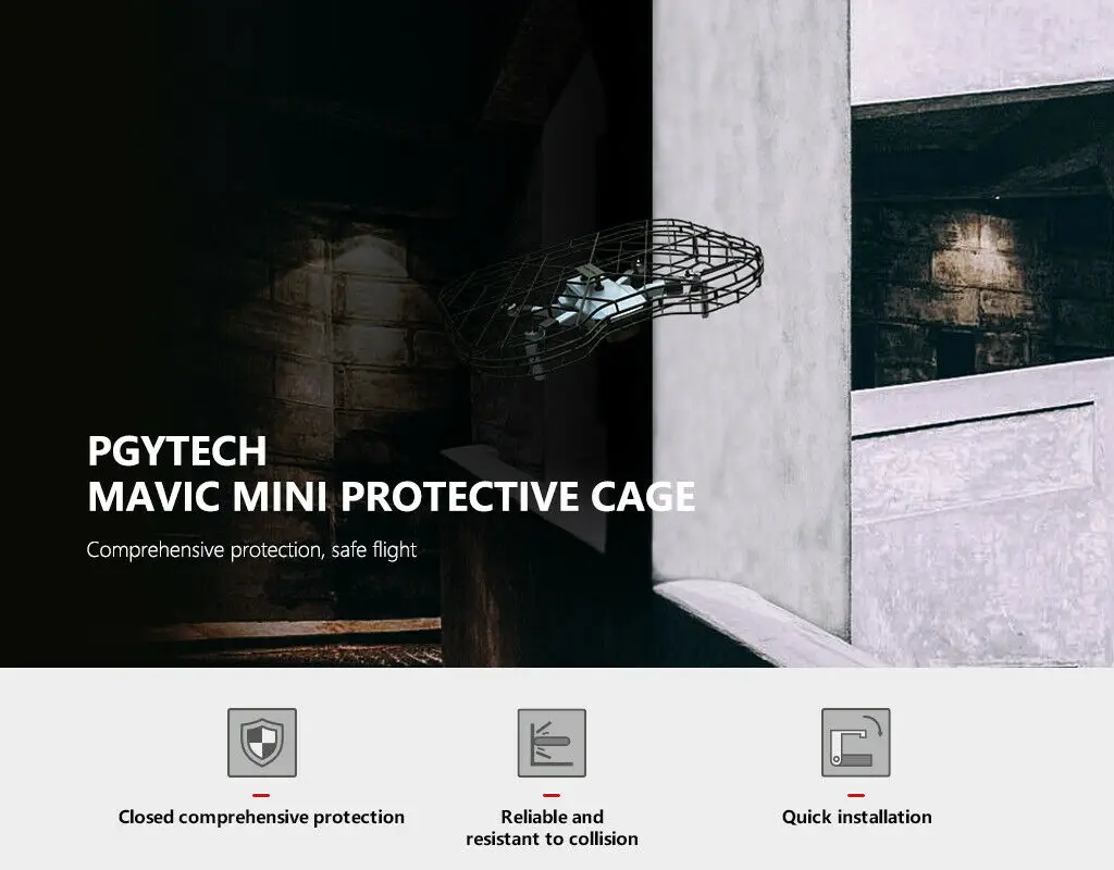 DJI Mavic Мини-Протектор пропеллер Защитная клетка DJI Mavic мини-Дрон полностью закрытая Защитная клетка аксессуары