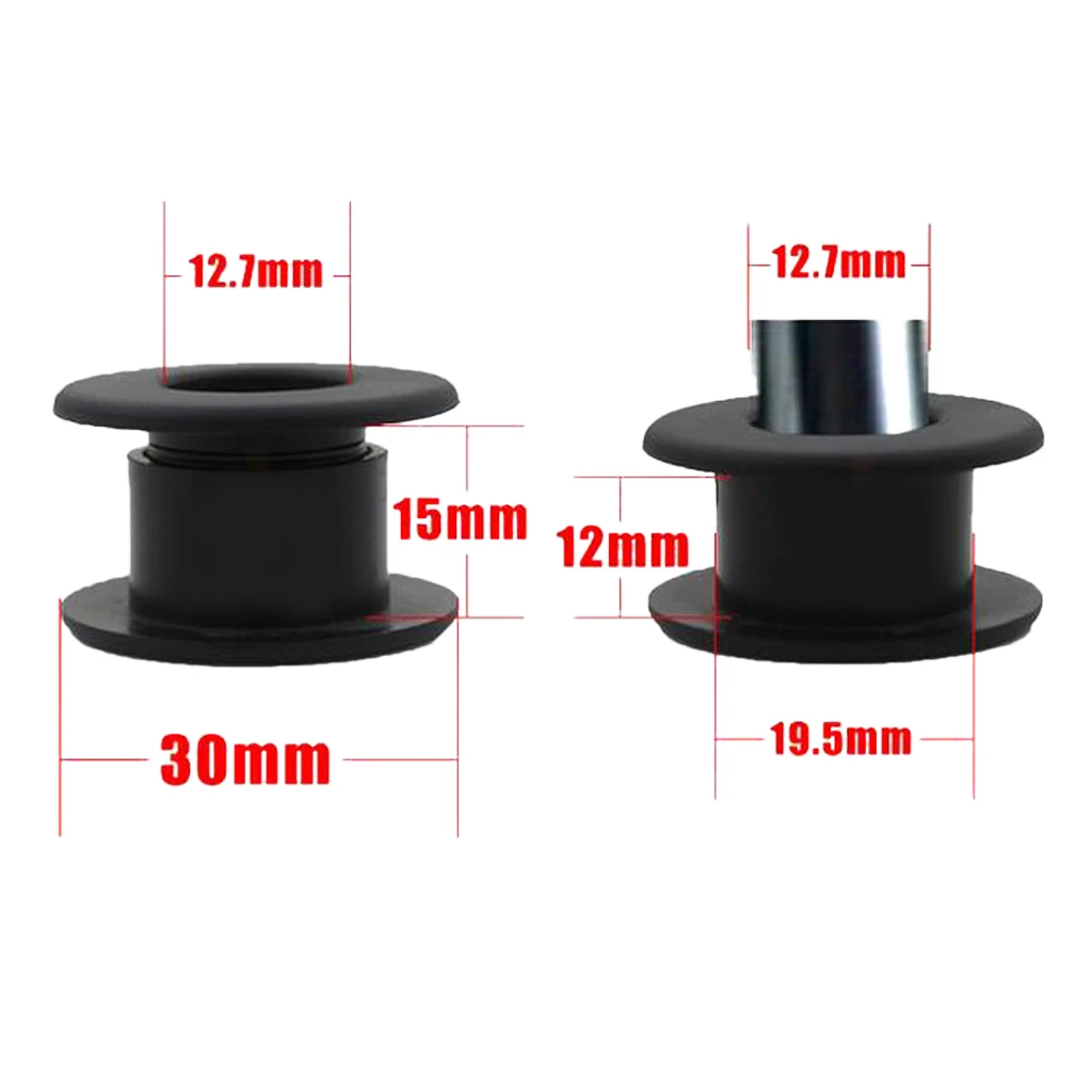 Table Football Game Tabletop Soccer Game 12 Pieces Foosball Bearing with Screw Thread for Table Football Soccer