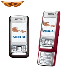 100% Original Nokia E65 GSM 2,2 Zoll Symbian OS 2MP Kamera Unterstützung Russisch/Arabisch tastatur 950mAh Entsperrt Renoviert handy