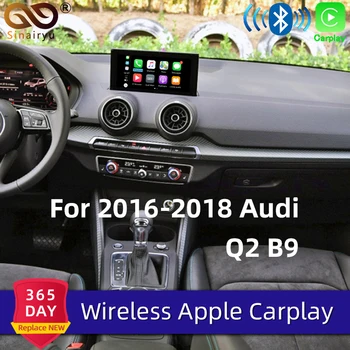 

Sinairyu Wireless Apple Carplay For Audi Q2 B9 MMI Car Play Retrofit 2013-2019 Android/iOS Mirror Support Reverse Front Camera