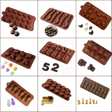 1 шт. форма для шоколадного фондана силиконовые формы для украшения торта Diy желе и Конфеты Плесень Кондитерские Изделия для выпечки