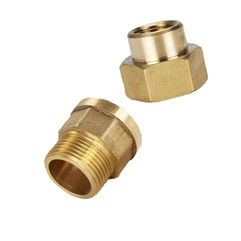 

Copper Thickened Inner and Outer Wire-to-Wire Fittings 1 Inch to 4 Points 6 Points Diameter Conversion Direct Fittings Size Head