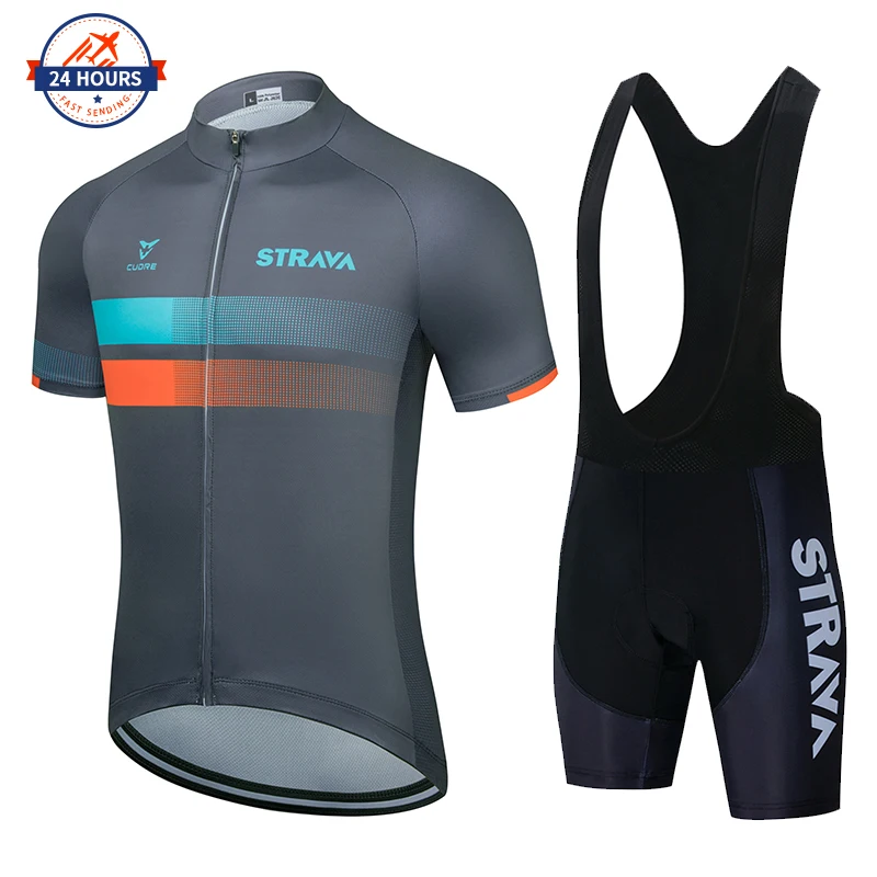 Комплект одежды для велоспорта STRAVA Мужская дышащая майка езды на велосипеде