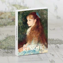 30 Pçs/set Pierre Auguste Renoir Série ins Cartão Postal Cartões Estilo DIY Diário Decoração de Papelaria