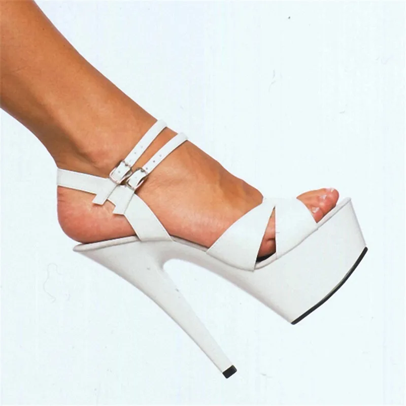 Sexy 15CM High-Heeled Sandals Nightclub Dance Shoes Pole Dancing Shoes Model High Heels Women's Shoes
