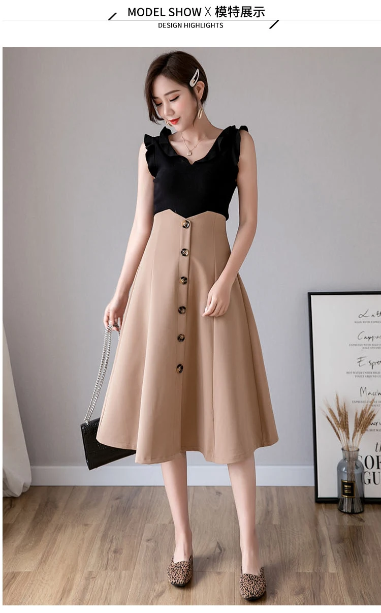 Юбки faldas mujer женские осенне-зимние moda офисные миди длинные черные винтажные Ретро уличные юбки с высокой талией jupe женские