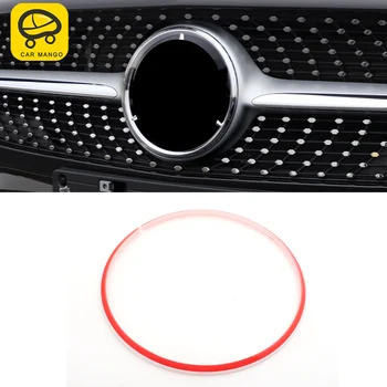

CarManGo for Mersedes-benz A Class W177 V177 2019 Auto Car Front Logo Clear Transparent Protector Cover Trim Sticker Accessories