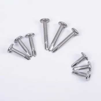 

100Pcs/set M5.5 16mm 19mm 25mm Stainless Steel 401 Hexagonal Countersunk Screw Flat Head Screw Bolt Household Tool