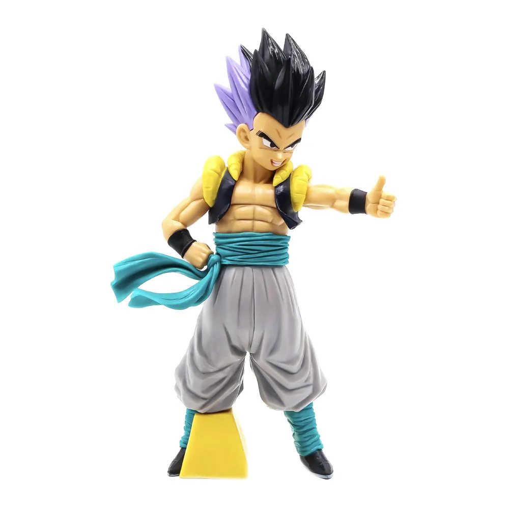 Action Figures Dragon Ball Gotenks Grandista Anime Figurine Head Change Super Saiyan Toys Goku Gotenks Model Doll DBZ Brinquedos