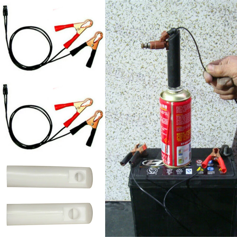 Parts Fuel Injector cleaner Cleaner 4pcs Flush Adapter Cleaning Set DIY | Автомобили и мотоциклы