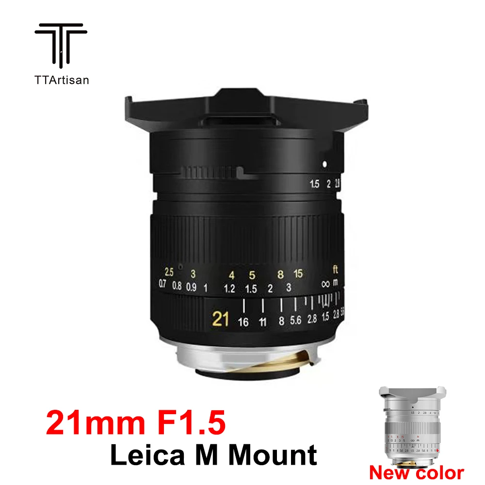 TTArtisan 21 мм F1.5 камера Lente полная известность ручной фокус объектив для Leica M
