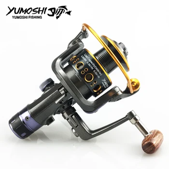 

2018 New Double Brake Design Fishing Reel Super Strong Carp Fishing Feeder Spinning Reel Spinning wheel type fishing wheel MG