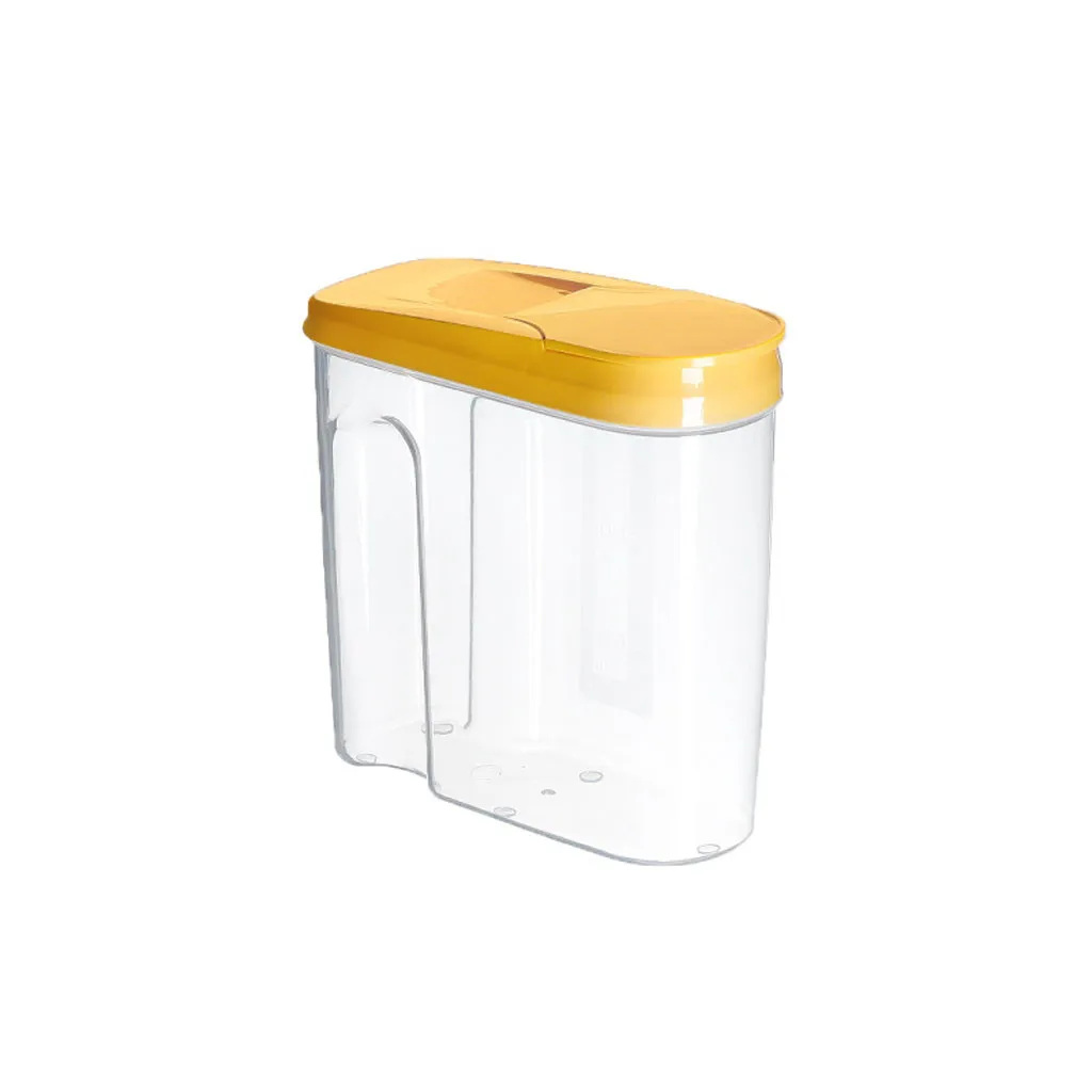 Крупы ящик для хранения Кухня пищевой для зёрен контейнер для риса популярная кухня Портативный контейнер-Органайзер