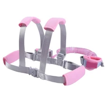 Новинка, 2 в 1, поводок для малышей, с защитой от потери, на запястье, для детей, на запястье, с защитным замком