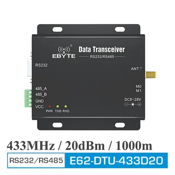 

COJXU Full duplex 100mW point-to-point transmission rs485 industrial modem iot dtu FHSS TDD wireless transmitter receiver 433mhz