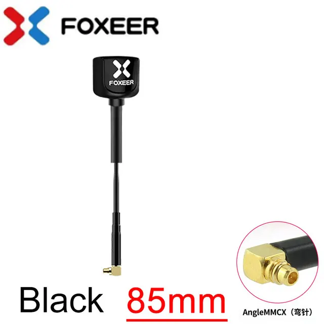 Foxeer Lollipop 4 Trust Omni 5.8G 2.6dBi RHCP MMCX 90° Tube 85mm