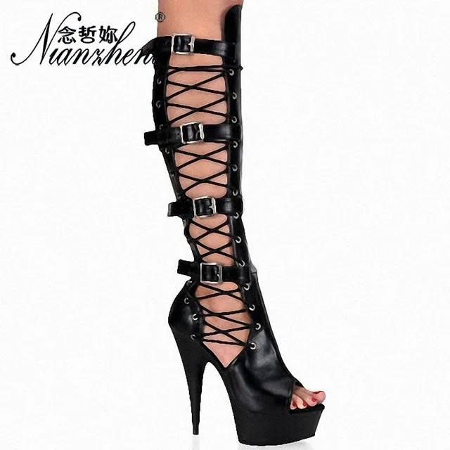15Cm Thin High Heel Boots For Women 