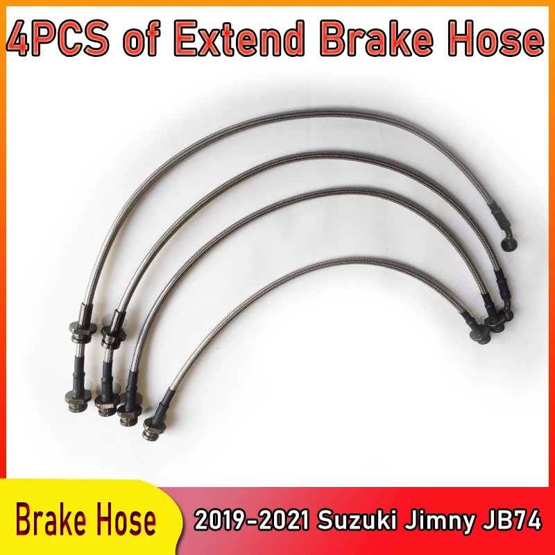 Racing Brake Hose Lines Car Extend Brake Hose For Suzuki Jimny